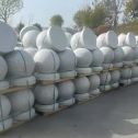 昌都 白麻花岗岩石材圆球，石球，挡车球，隔离球，景观石球，风水球等