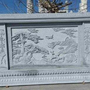 昌都 芝麻白大型照壁，屏风，影壁