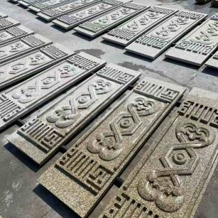 昌都 黄金麻花岗岩外墙雕刻板