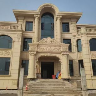 昌都 黄金麻花岗岩别墅外墙干挂