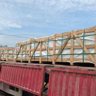 昌都 芝麻白花岗岩地铺石出口专车-泰国游