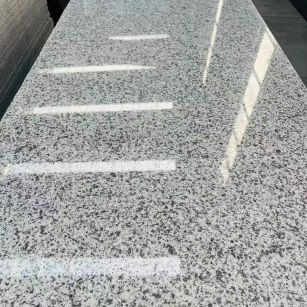 昌都 白麻花岗岩光面毛板