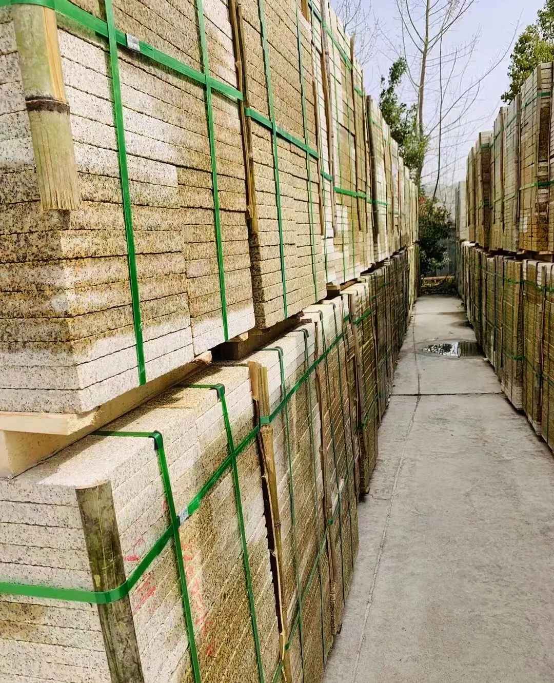 昌都 黄金麻花岗岩荔枝面地铺石