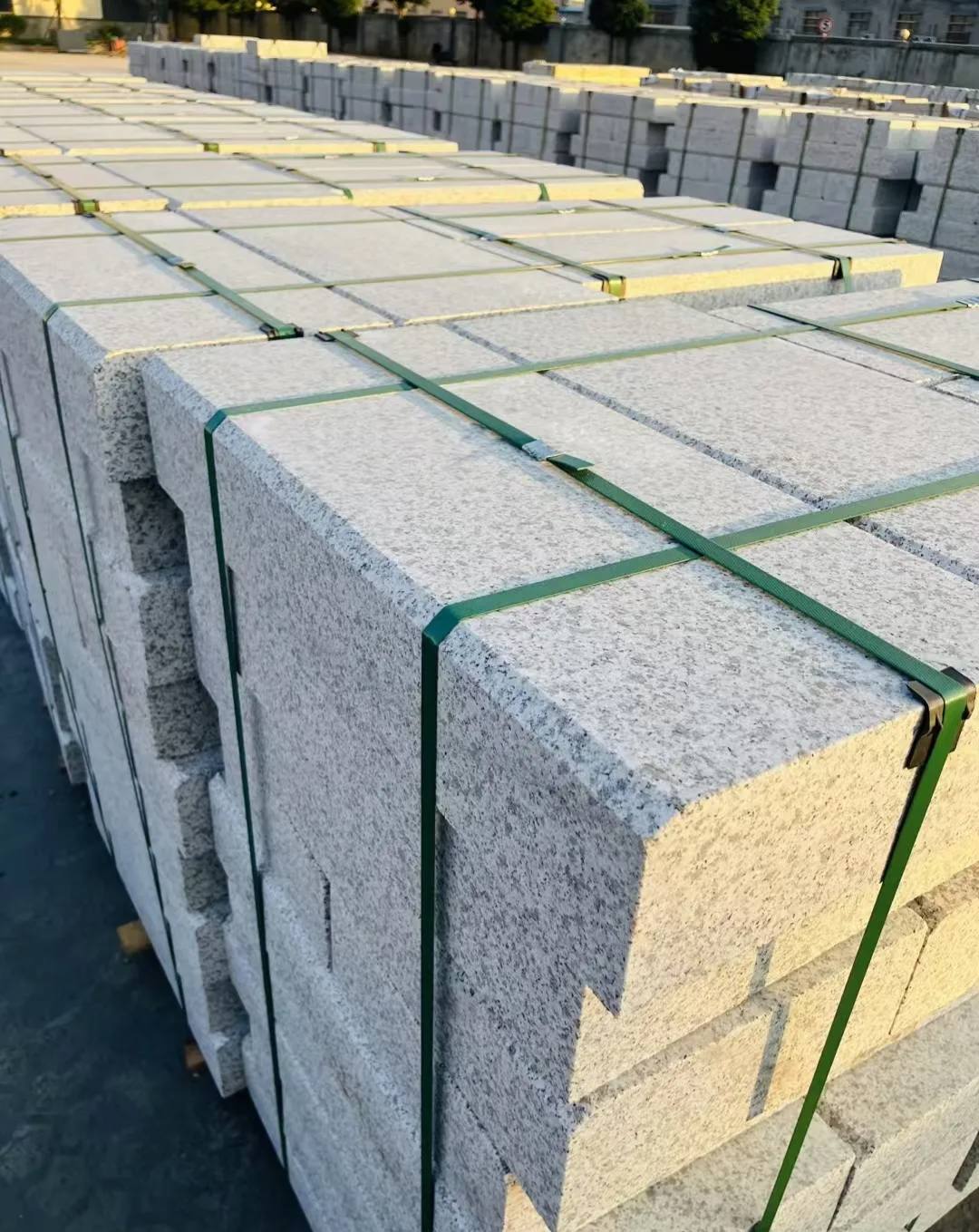 昌都 白麻花岗岩路沿石，马路牙子，路缘石，平石，立缘石等