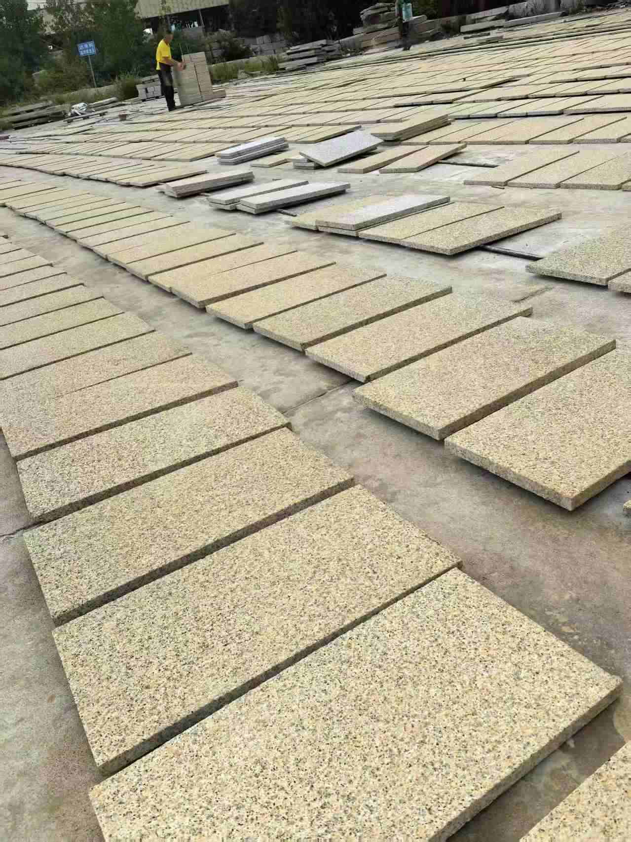 昌都 黄金麻荔枝地铺石面排板