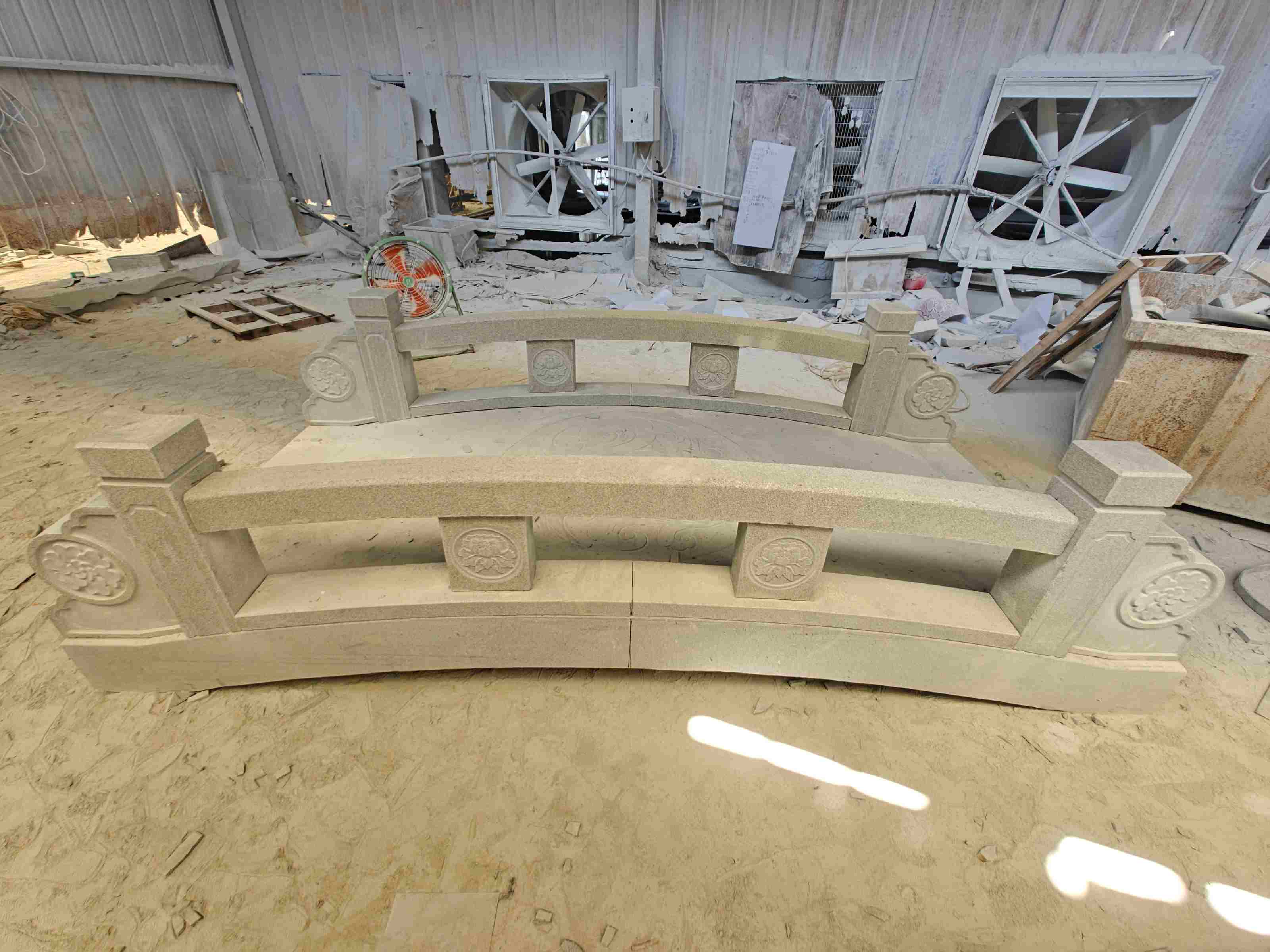 昌都 芝麻灰花岗岩异形加工-拱桥，石桥