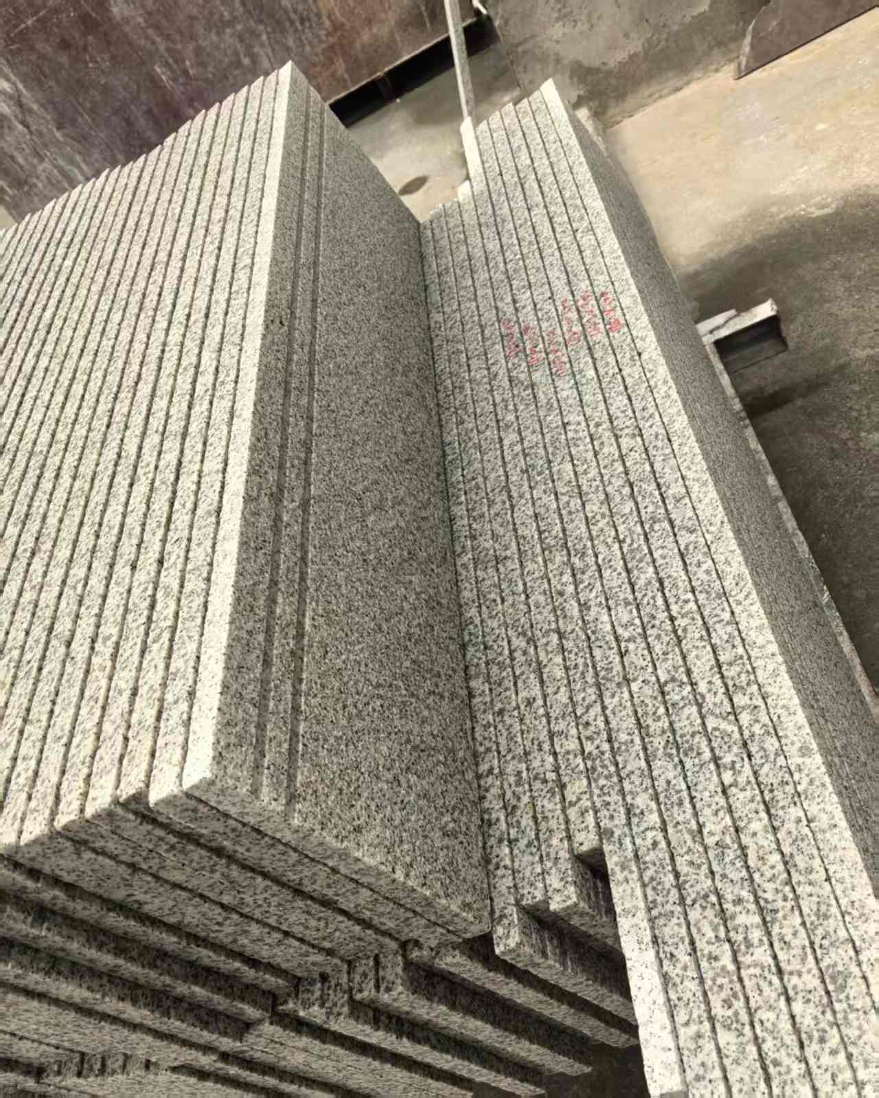 昌都 白麻荔枝面花岗岩楼梯踏步