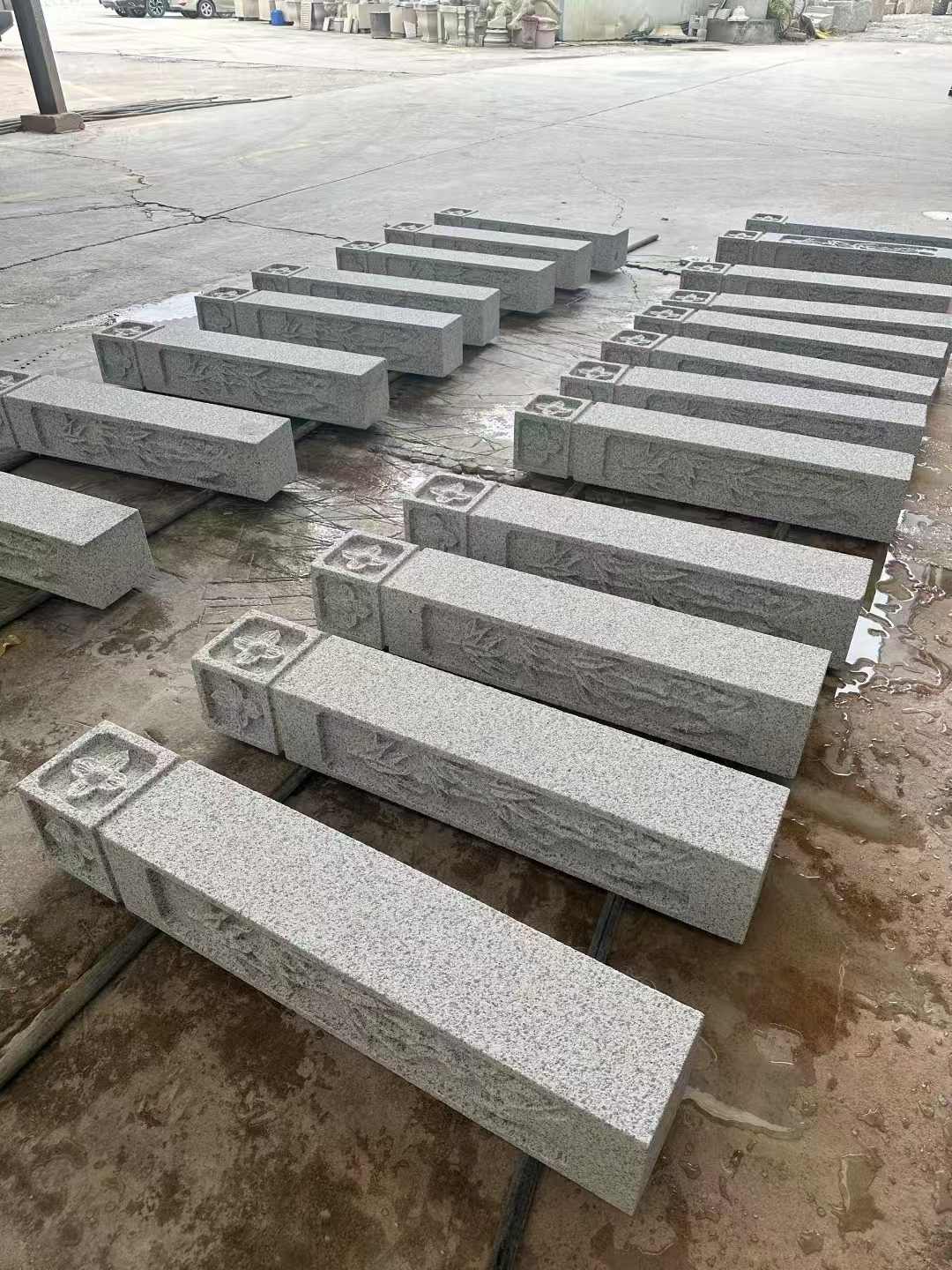 昌都 白麻方柱雕花防水