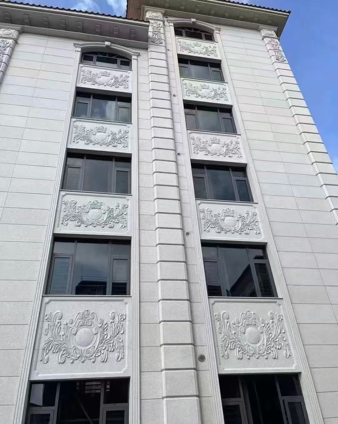 昌都 白麻荔枝面花岗岩别墅外墙干挂