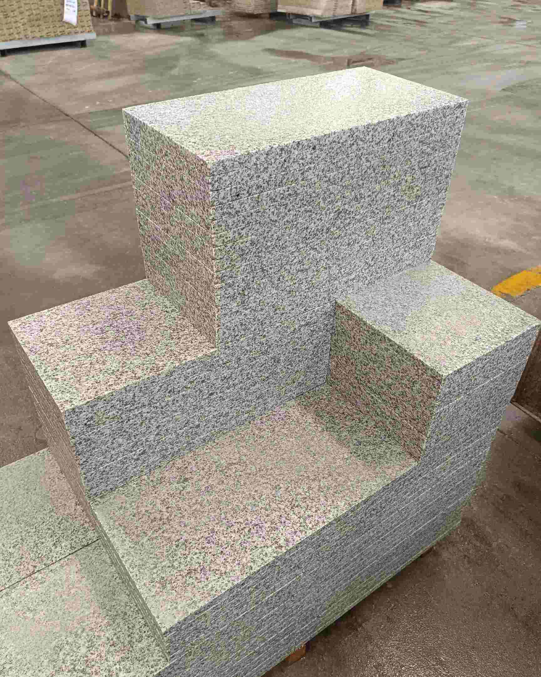 昌都 白麻花岗岩荔枝面地铺石