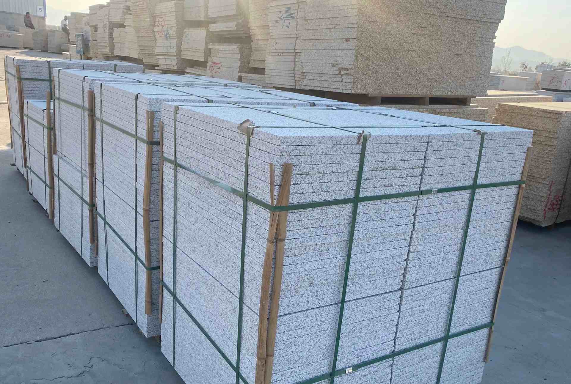 昌都 白麻花岗岩荔枝面地铺石